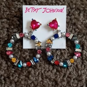 Nwt Betsey Johnson earring